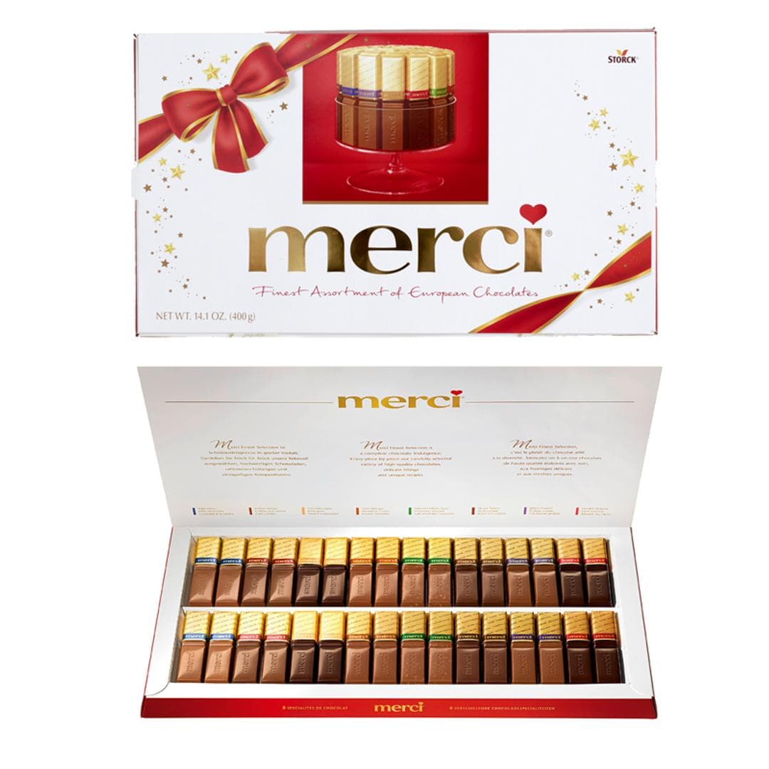 شکلات کادویی مرسی 400 گرم - Merci Finest Selection