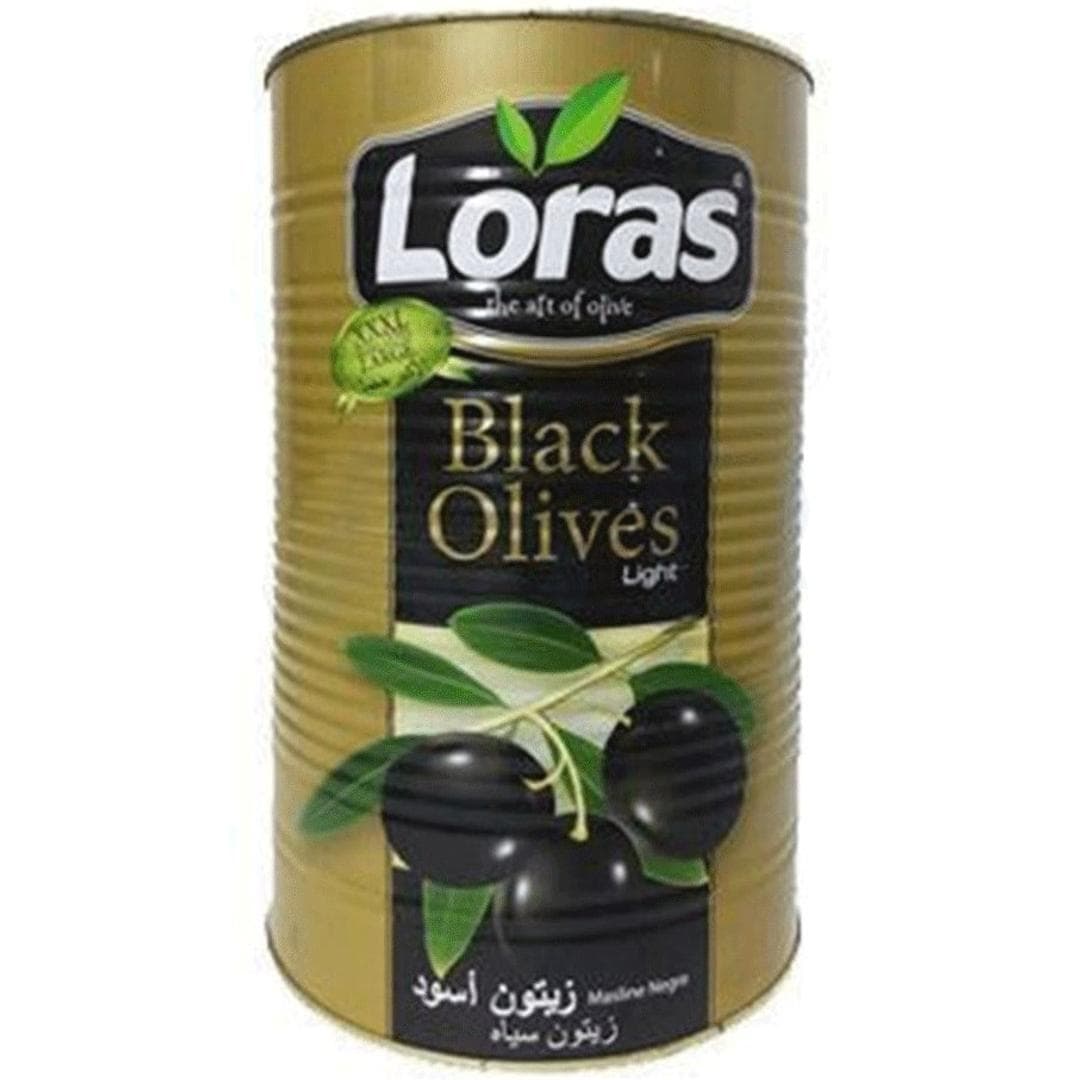 زیتون سیاه loras فوق درشت 2.5 کیلو خالص