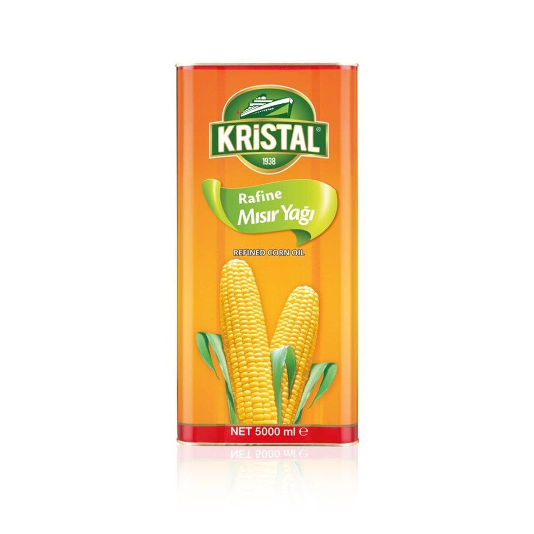 روغن ذرت کریستال 5 لیتر اصل ترکیه