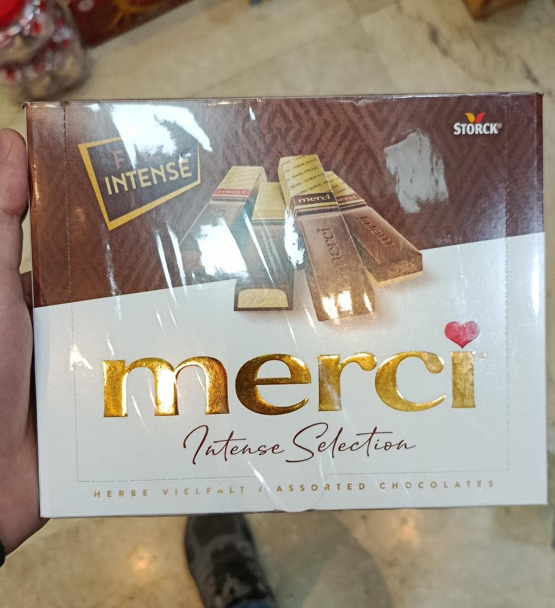 شکلات کادویی مرسی 250 گرم - Merci intense Selection