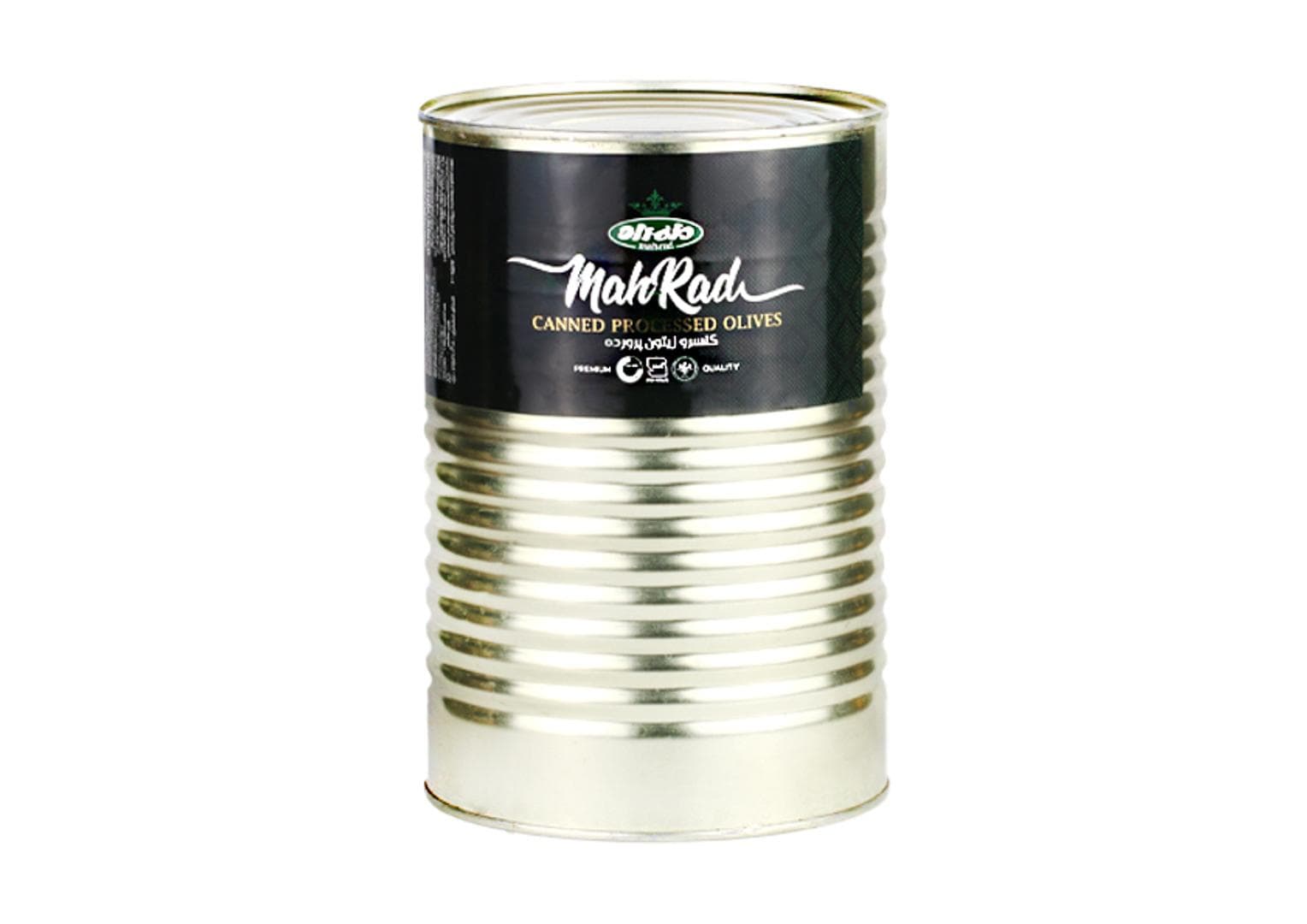 زیتون پرورده ۴ کیلویی ماه‌راد