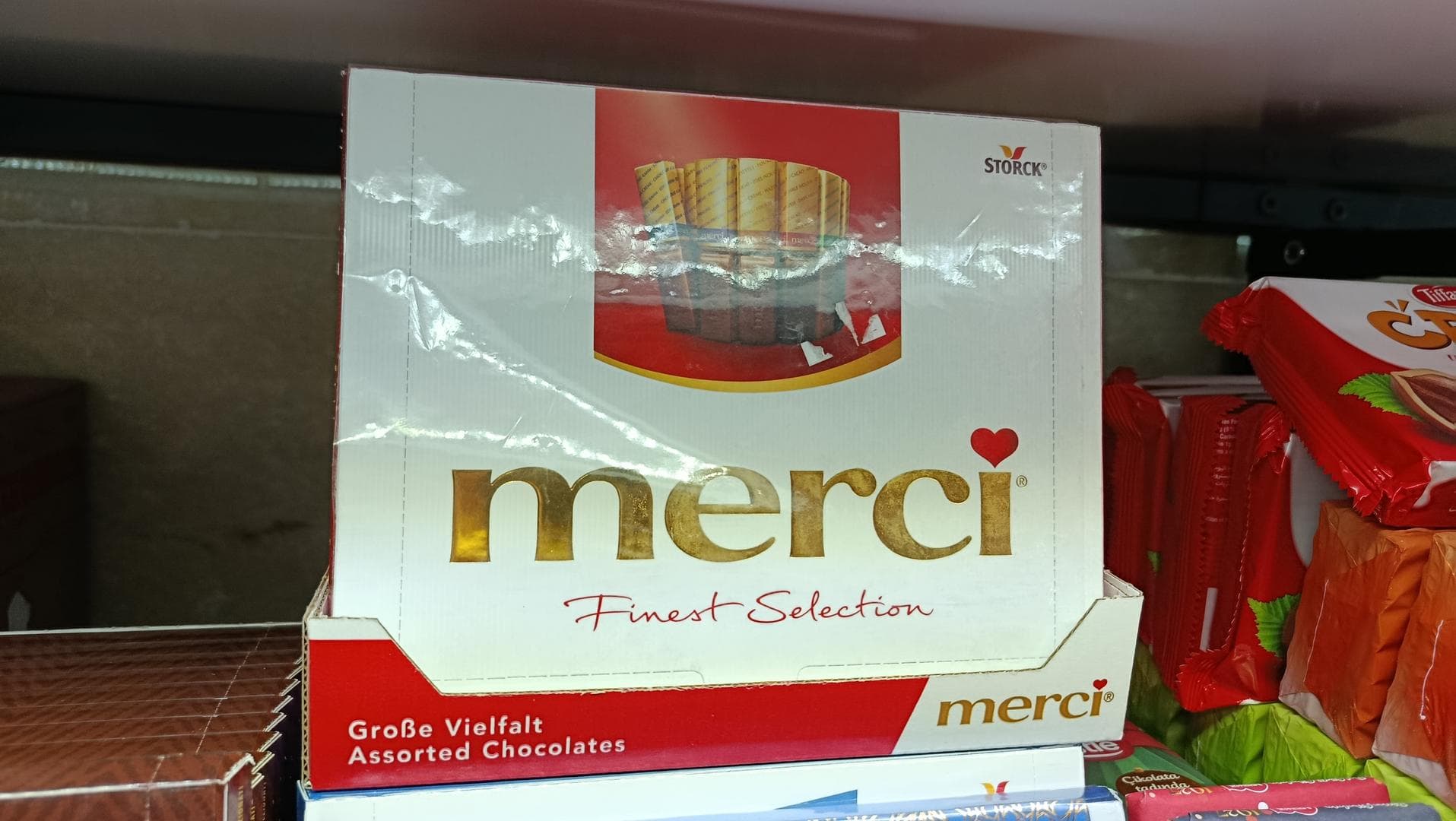 شکلات کادویی مرسی 250 گرم - Merci Finest Selection|فروش خوراکی